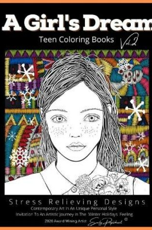 Cover of A Girls Dream Teen Coloring Books Vol.2