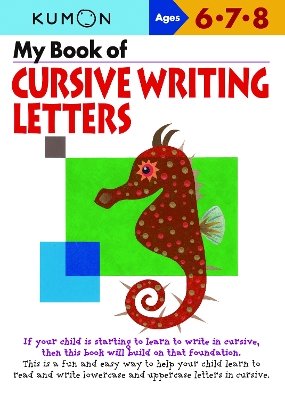 Book cover for My Book of Cursive Writing: Letters