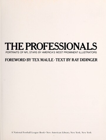 Book cover for Professionals