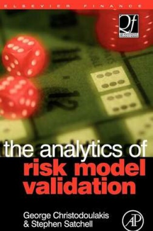 Cover of Analytics of Risk Model Validation