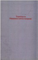 Book cover for Transition to Palestinian Self-government