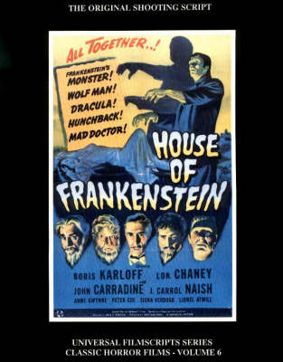 Book cover for "House of Frankenstein"