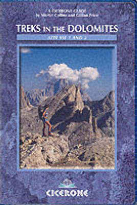 Book cover for Treks in the Dolomites