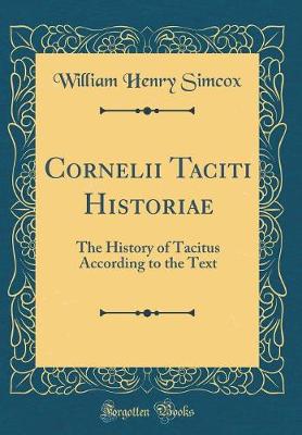 Book cover for Cornelii Taciti Historiae