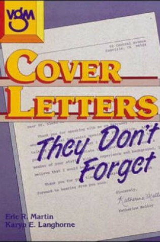 Cover of Cover Letters They Don't Forget