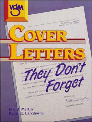 Cover of Cover Letters They Don't Forget