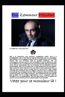 Book cover for Eric Zemmour President