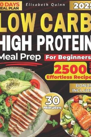 Cover of Low Carb High Protein Meal Prep for Beginners