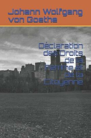 Cover of Declaration des Droits de la Femme et de la Citoyenne