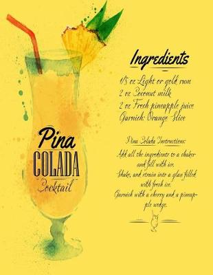 Cover of Pina colada cocktail