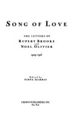 Cover of Song of Love