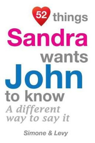 Cover of 52 Things Sandra Wants John To Know