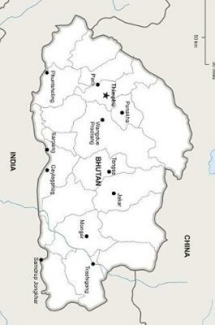 Cover of Political Map of Bhutan Journal