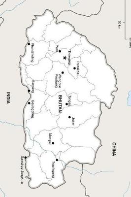 Book cover for Political Map of Bhutan Journal