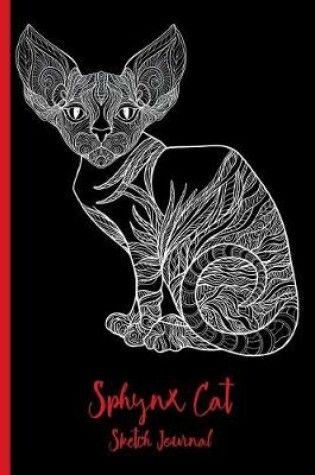 Cover of Sphynx Cat Sketch Journal