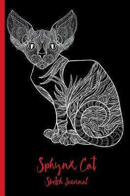 Book cover for Sphynx Cat Sketch Journal