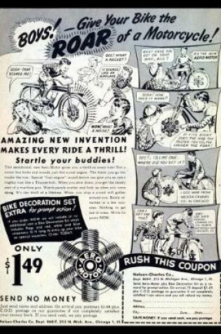 Cover of Boys! Give Your Bike The Roar Of A Motorcycle