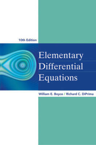 Cover of Elementary Differential Equations 10E with WileyPlus