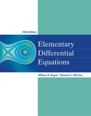 Cover of Elementary Differential Equations 10E with WileyPlus