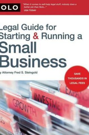 Cover of Legal Guide for Starting & Running a Small Business