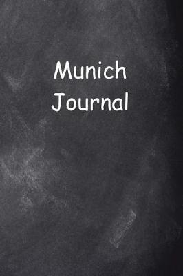 Cover of Munich Journal Chalkboard Design