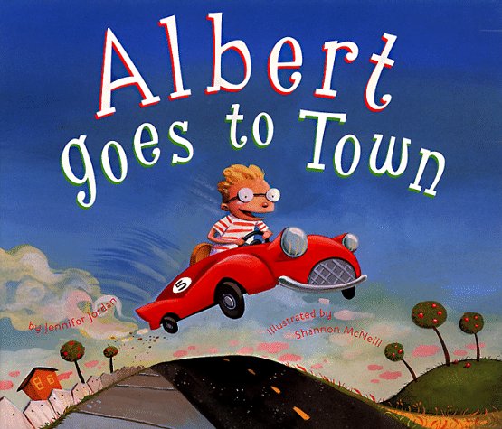 Book cover for Albert Goes to Town