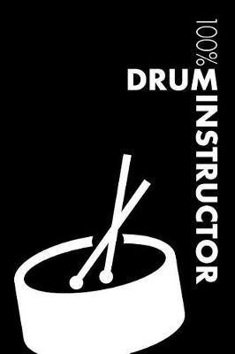 Book cover for Drum Instructor Notebook