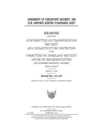 Cover of Assessment of checkpoint security