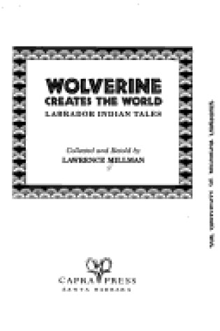 Cover of Wolverine Creates the World