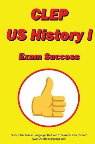 Cover of CLEP United States History I Exam Success
