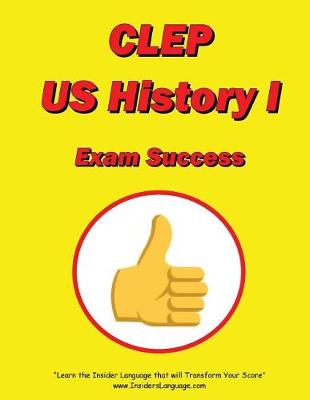 Book cover for CLEP United States History I Exam Success