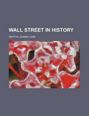 Book cover for Wall Street in History