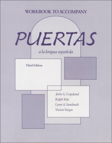 Book cover for Puertas a La Lengua Espanola: an Introductory Course: Workbook