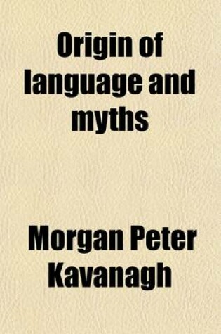 Cover of Origin of Language and Myths (Volume 2)