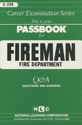 Cover of Fireman, Fire Department