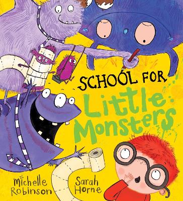Book cover for School for Little Monsters