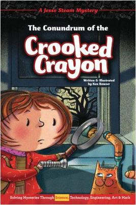 Book cover for The Conundrum of the Crooked Crayon