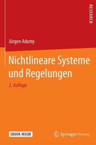 Cover of Nichtlineare Systeme Und Regelungen