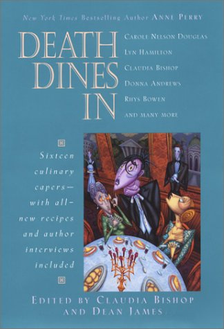 Book cover for Death Dines in
