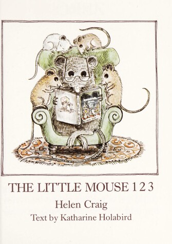 Book cover for The Little Mouse 1, 2, 3