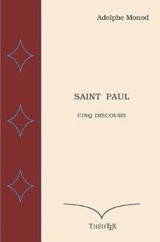 Cover of Saint Paul, Cinq Discours