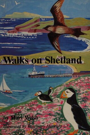 Book cover for Walks on Shetland