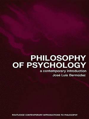 Book cover for Philosophy of Psychology