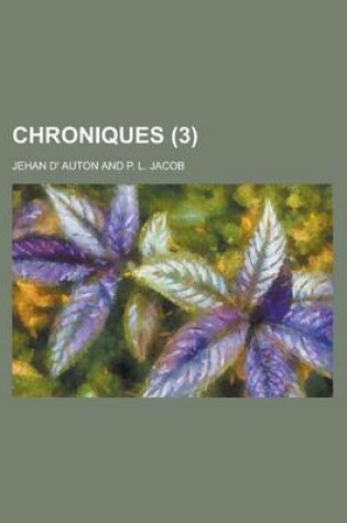 Cover of Chroniques (3)