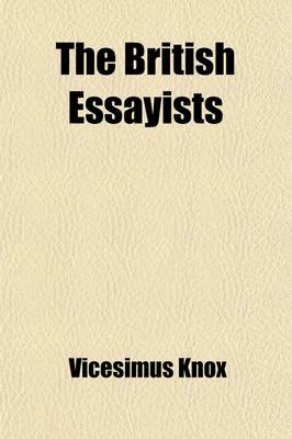 Book cover for The British Essayists (Volume 33)