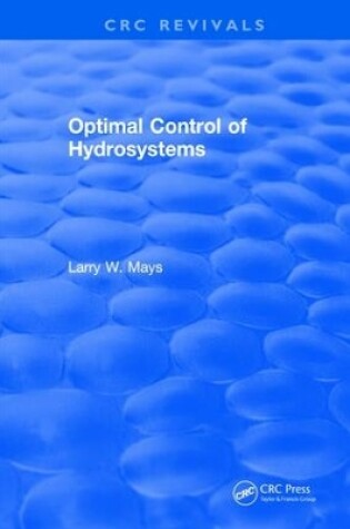 Cover of Optimal Control of Hydrosystems