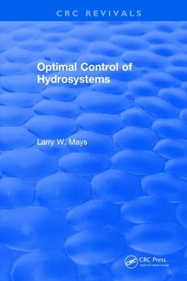 Book cover for Optimal Control of Hydrosystems