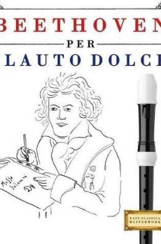 Cover of Beethoven Per Flauto Dolce