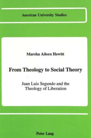 Cover of From Theology to Social Theory