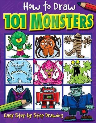 Book cover for How to Draw 101 Monsters